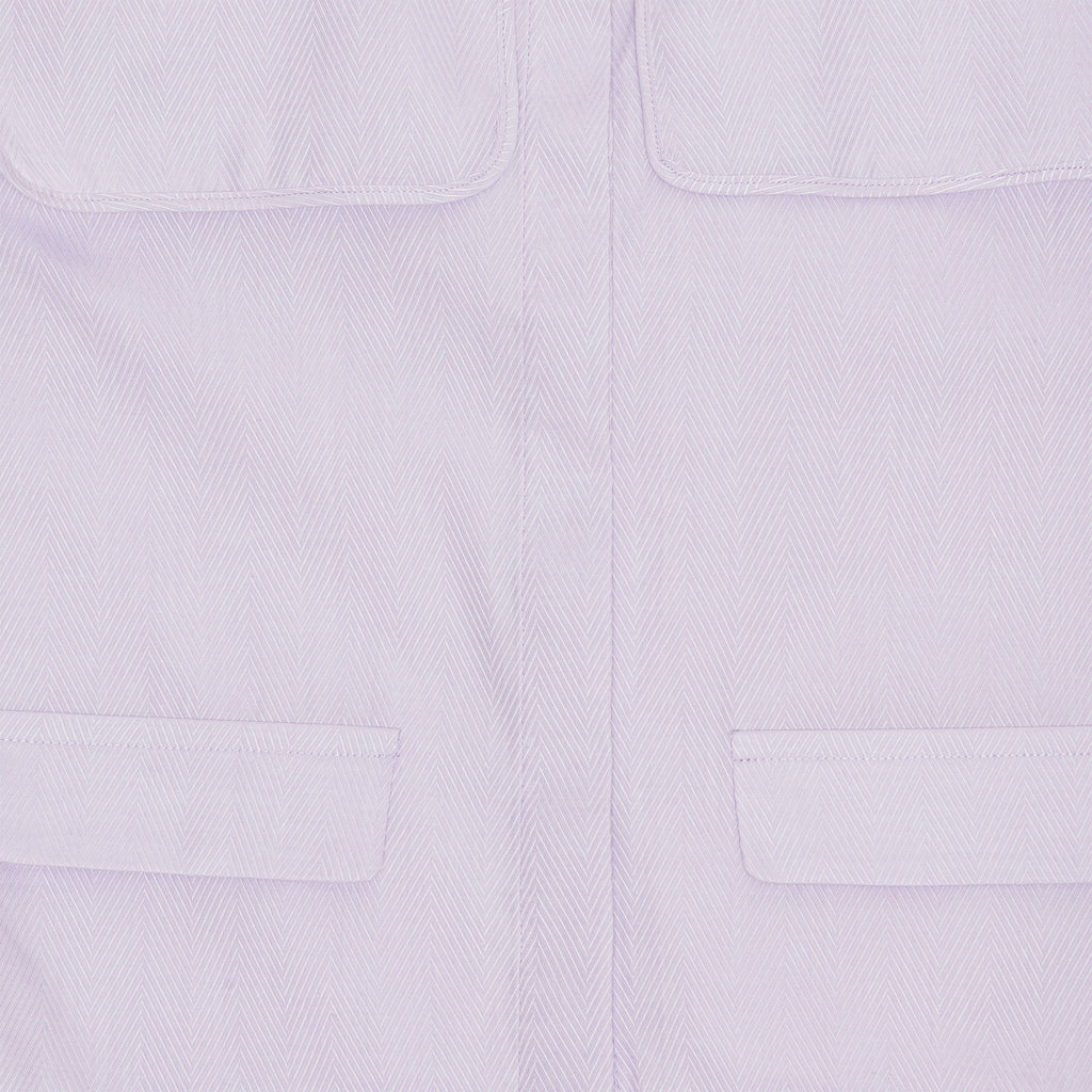 Christelle Shirt Light Purple Herringbone