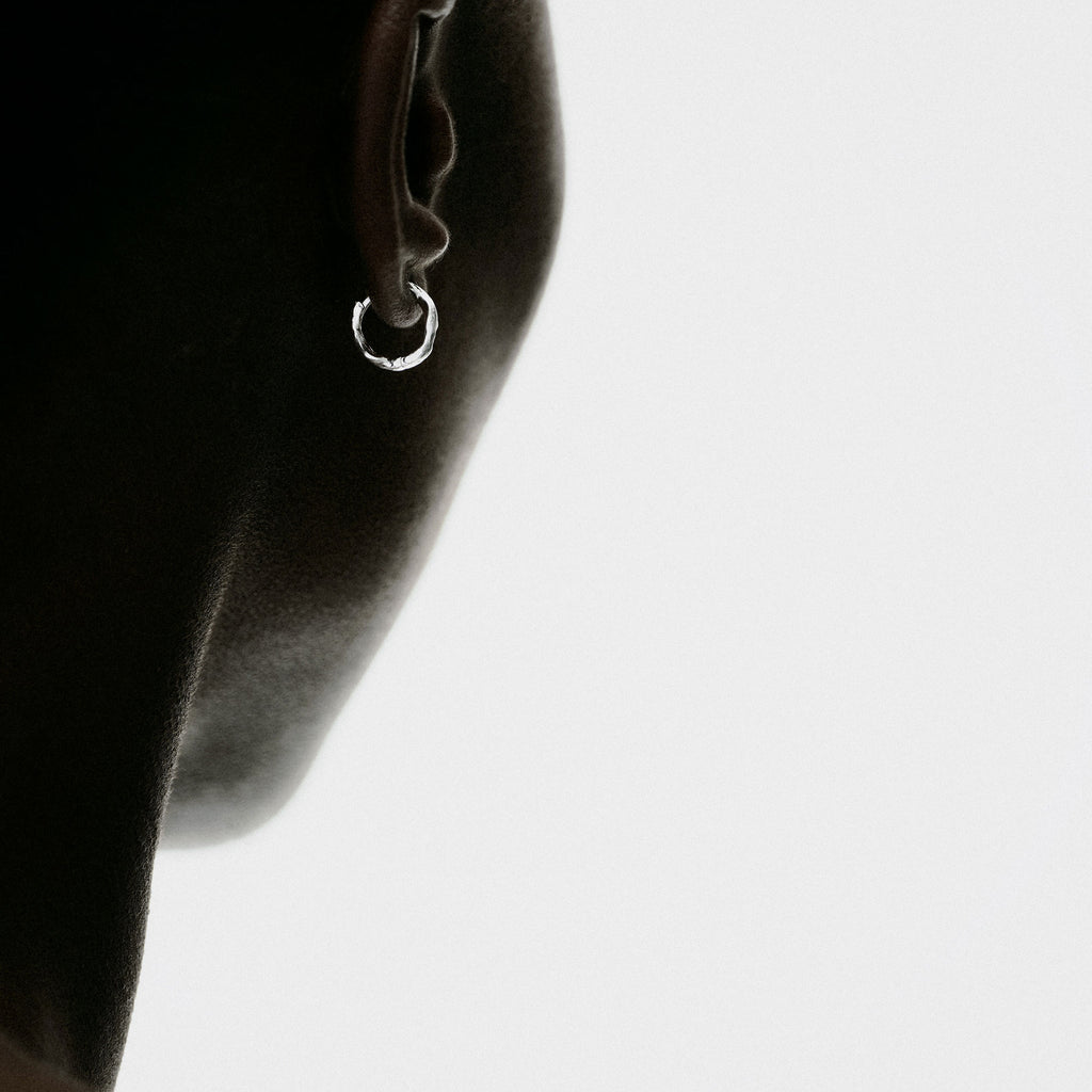 Christina Hoop Silver