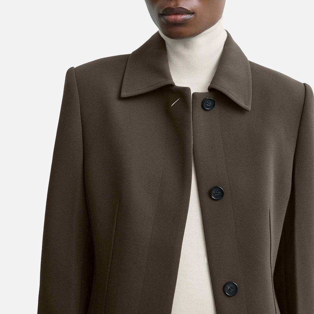 Cinched Pocket Jacket Bark