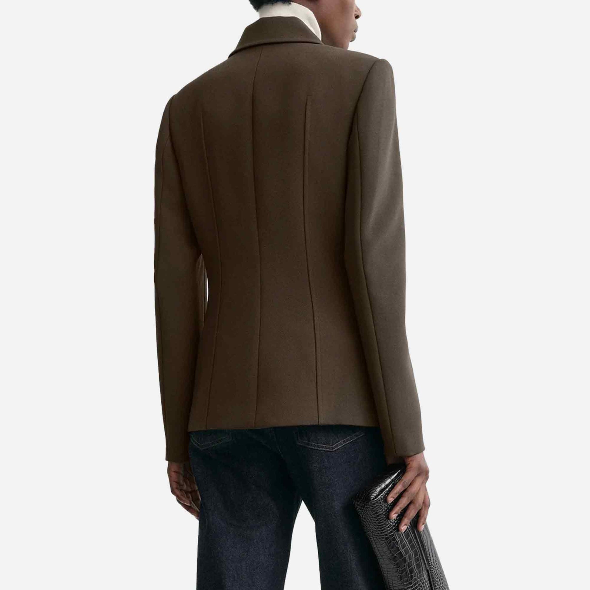 Cinched Pocket Jacket Bark