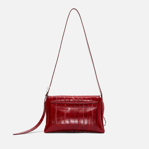 City Bag Eel Rosewood