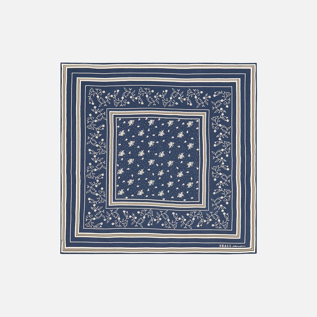 Classic Scarf 55x55 Dark Navy