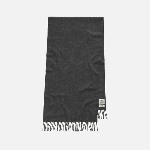 Classic Wool Scarf Grey Melange