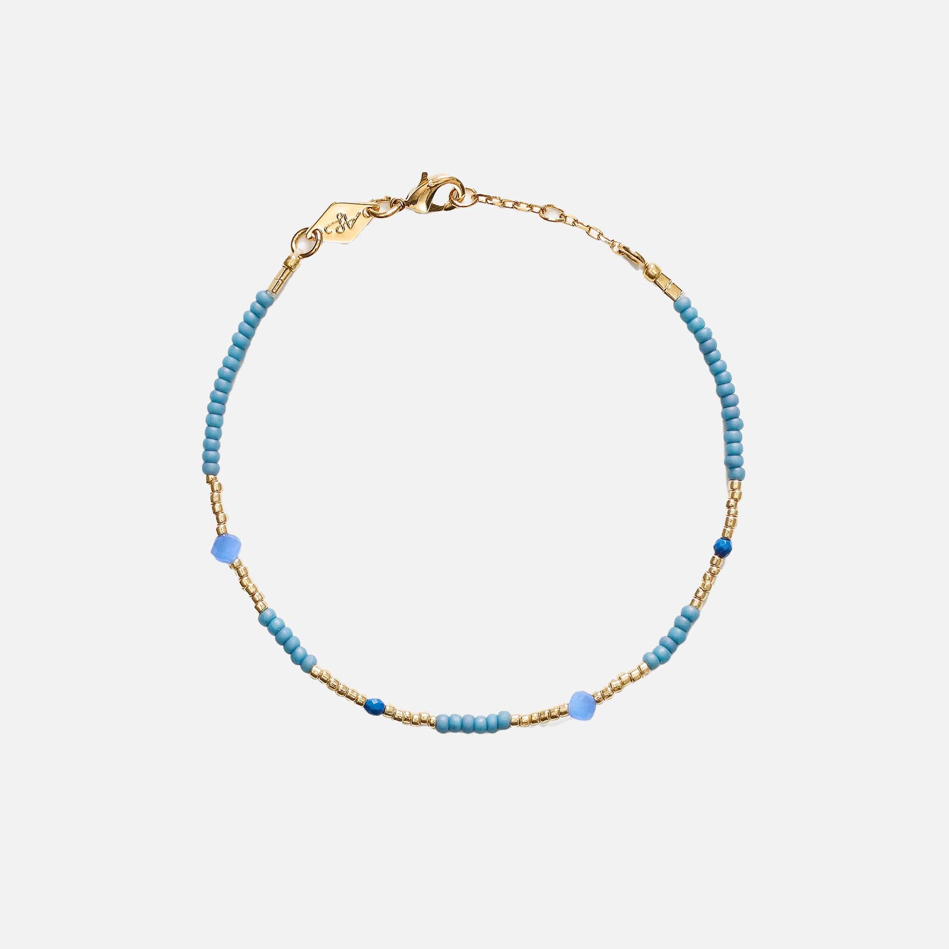 Clemence Bracelet Faded Denim