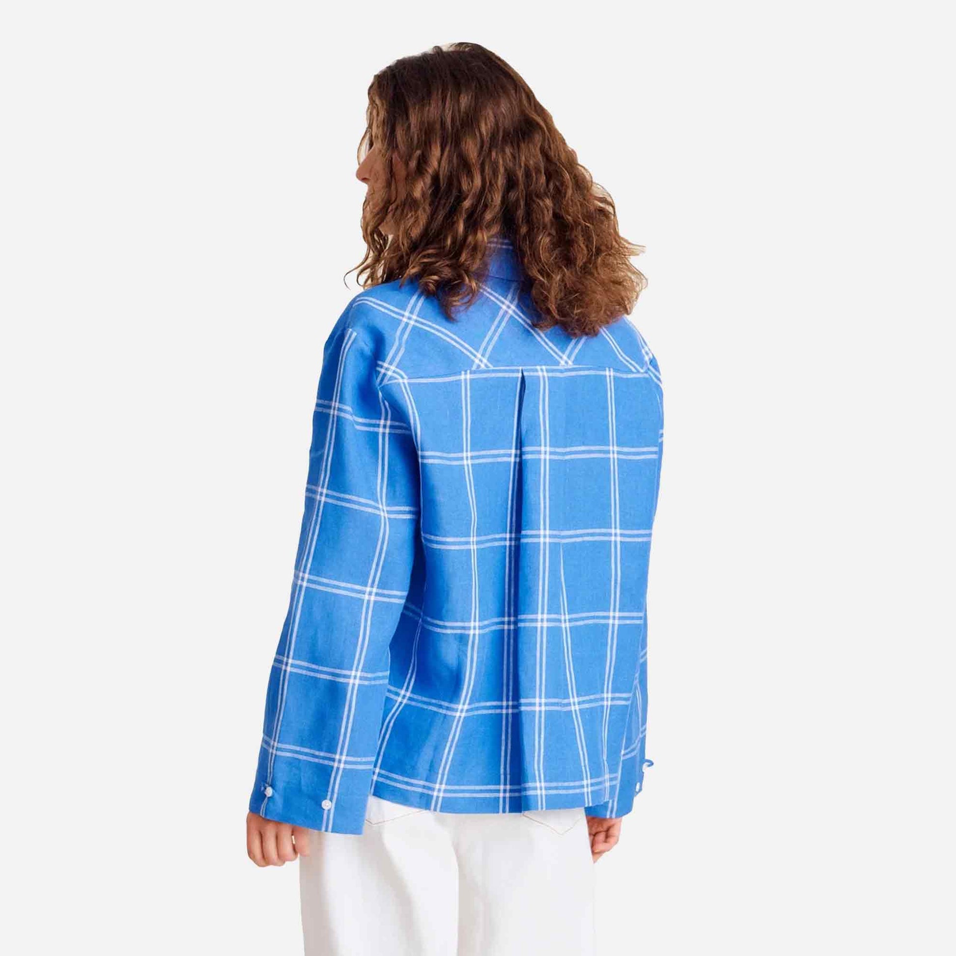 Clovis Shirt Baja Blue