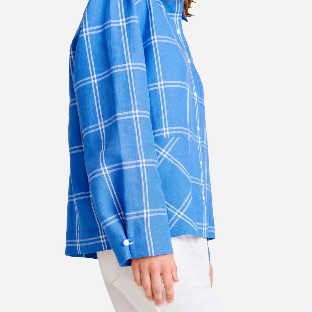 Clovis Shirt Baja Blue