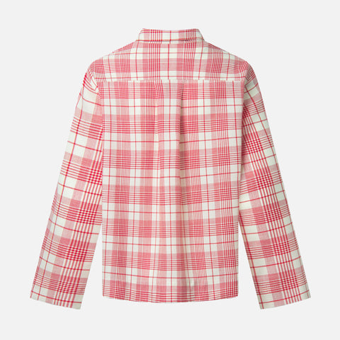 Clovis Shirt Red Check