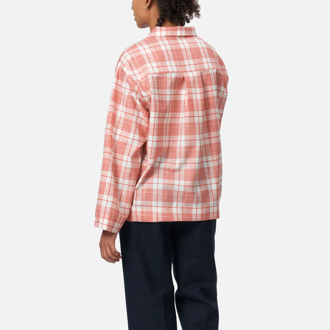 Clovis Shirt Red Check