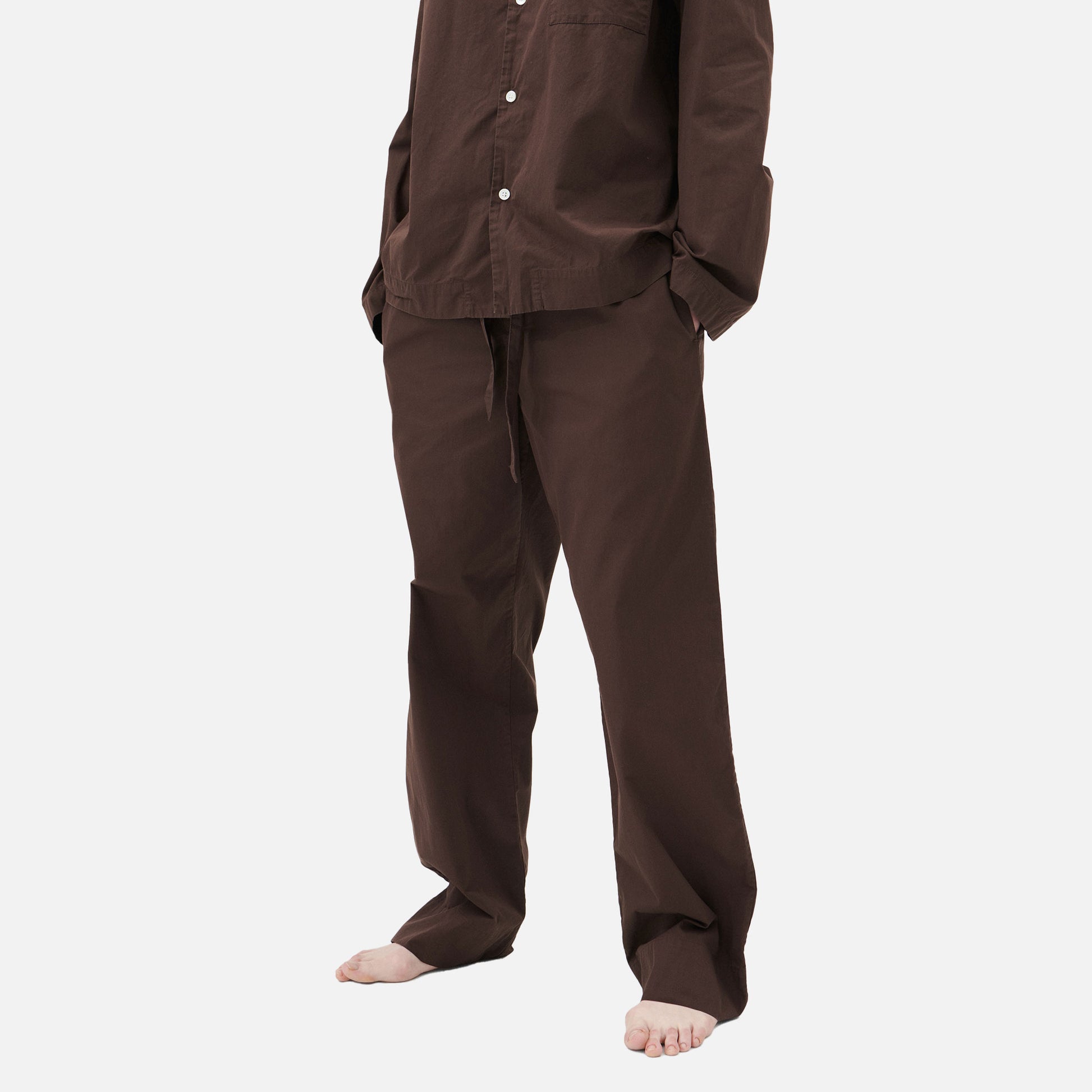Poplin Pants Coffee