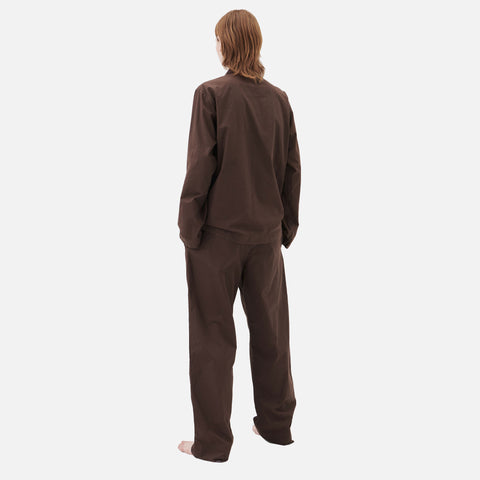 Poplin Pants Coffee