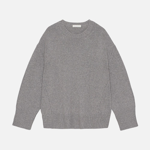 Colin Crewneck Sweater Gray Melange