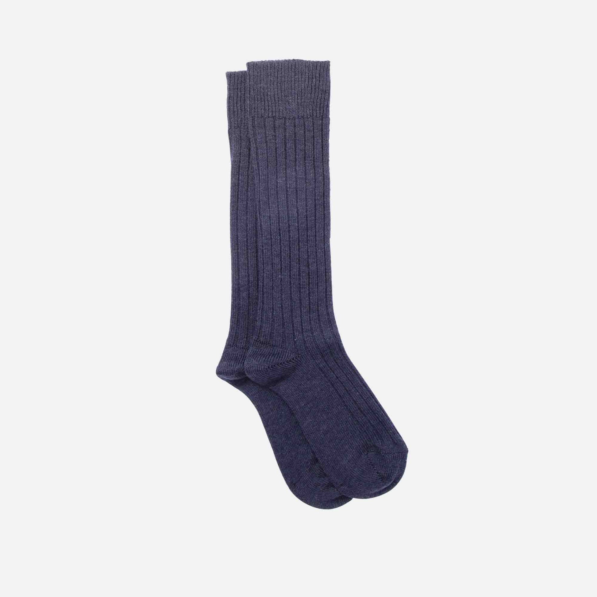 College Socks Navy