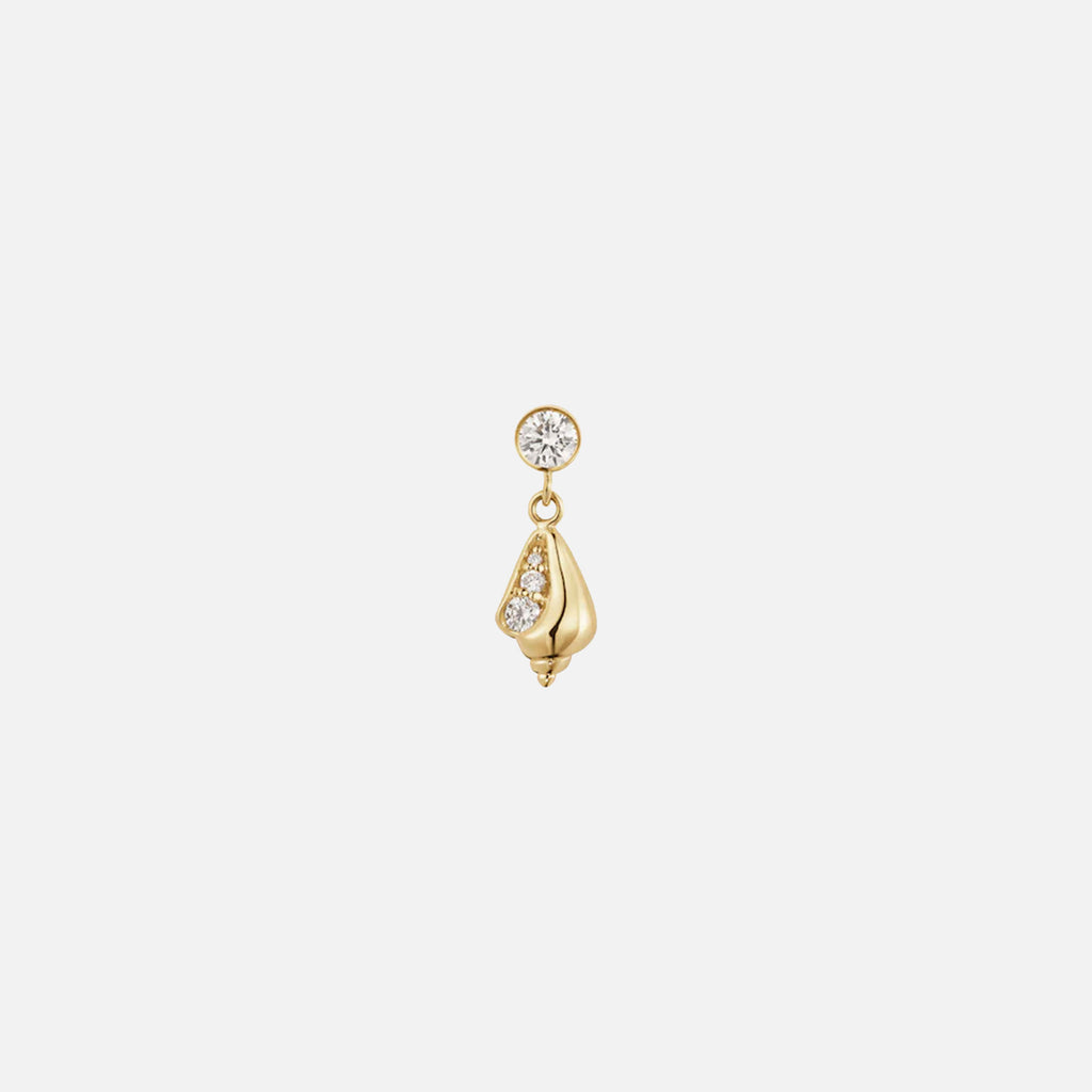 Conque De Diamond Earring