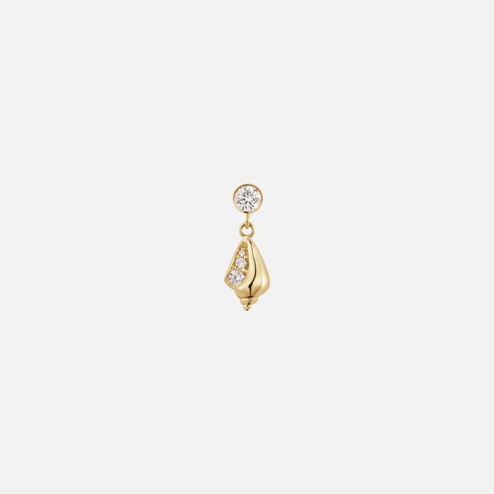 Conque De Diamond Earring