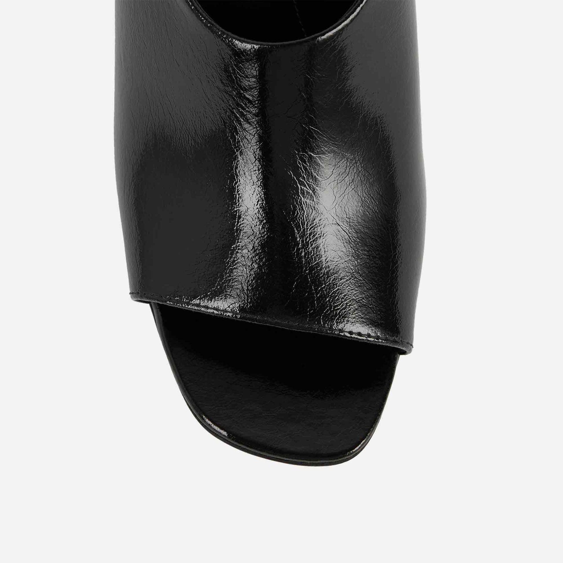 Contour Naplack Slingbacks Black