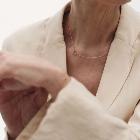 Cornelia Necklace Solid Gold