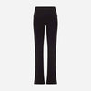 Cotton Jersey Foldover Pant Soot