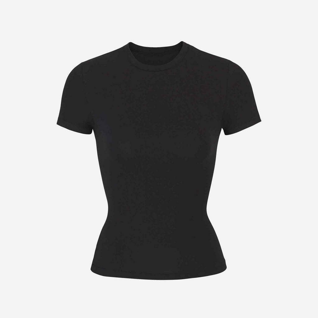 Cotton Jersey T-Shirt Soot