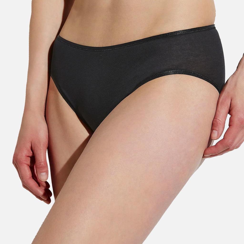 Cotton De Luxe Briefs Black