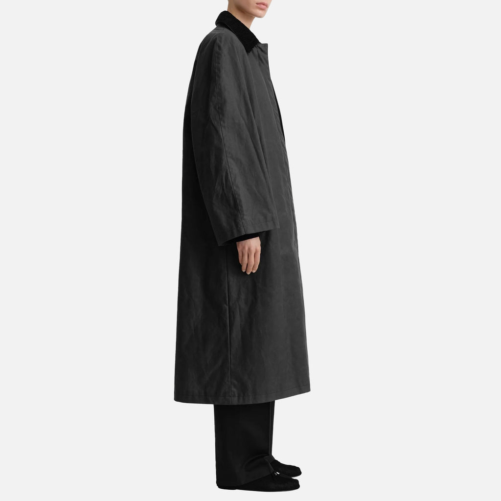 Country Coat Washed Black