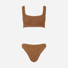 Coverage Xandra Bikini Metallic Cocoa