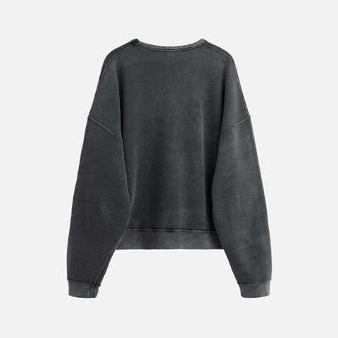 Crew Sweat Antracite Washed