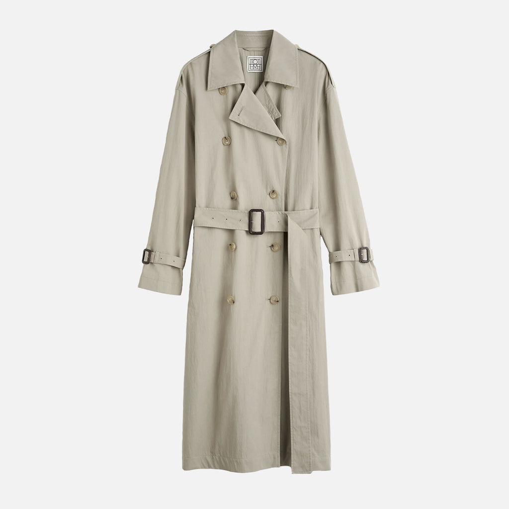 Crisp Summer Trench Clay