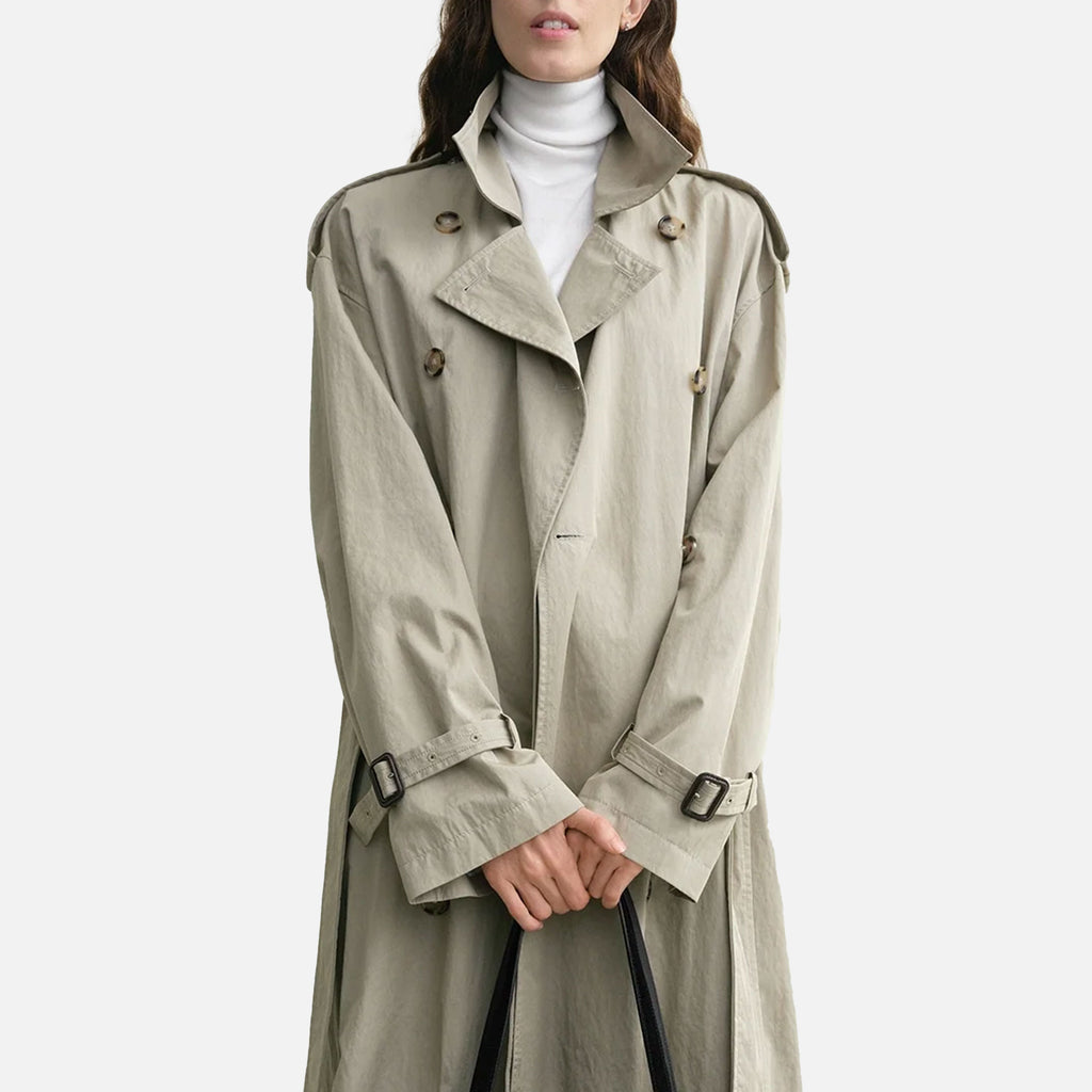 Crisp Summer Trench Clay