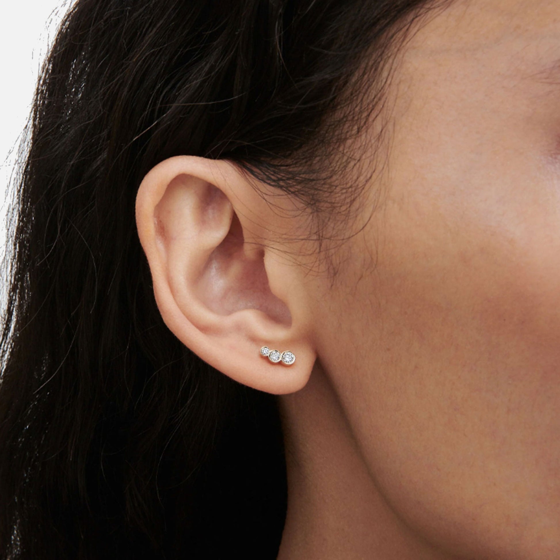 Croissant Three Earring