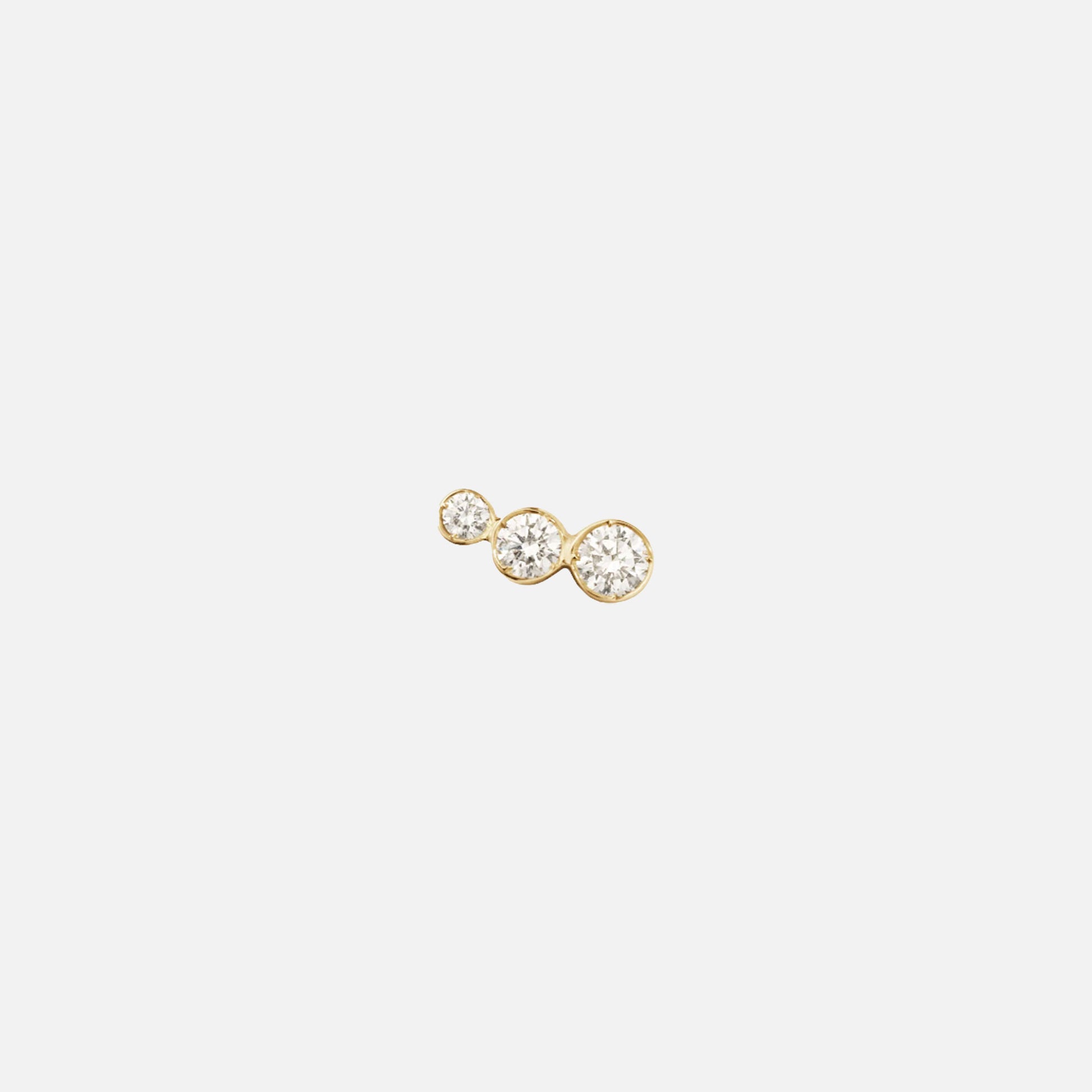 Croissant Three Earring