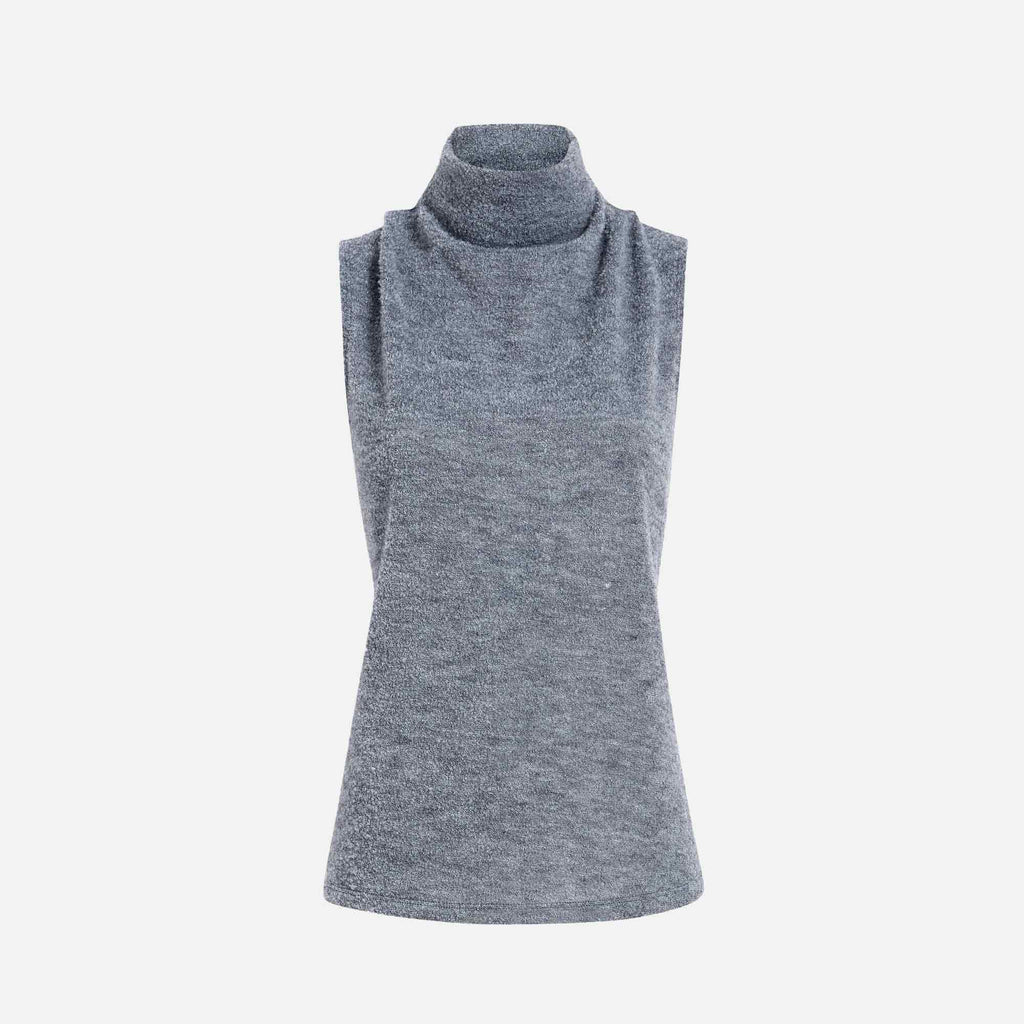 Cynthia Top Grey Melange
