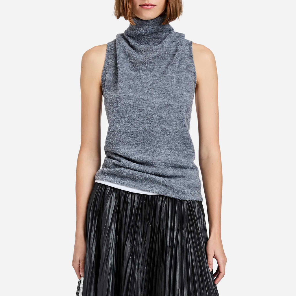 Cynthia Top Grey Melange