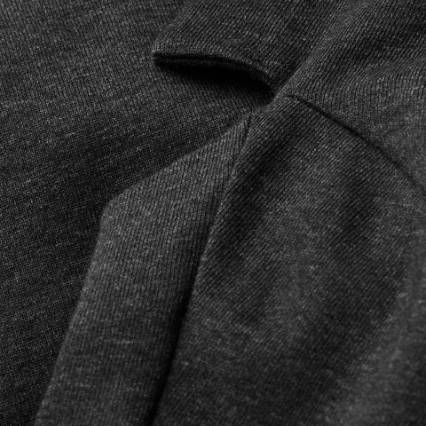 Dai Heavy Cotton Jersey Dress Dark Grey Melange