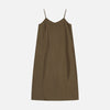 Dean Silk Dress Stone Grey