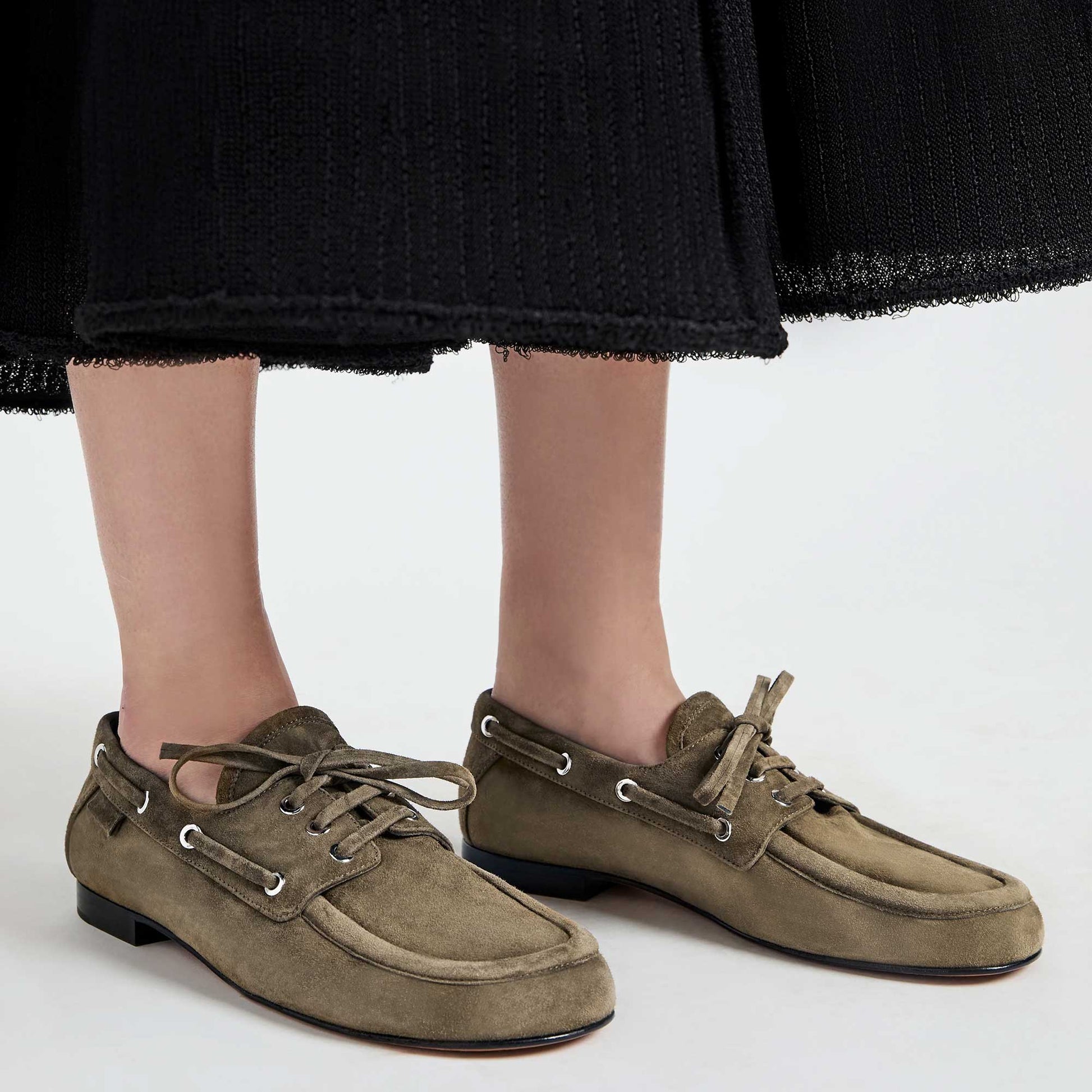 Deck Shoes Moss