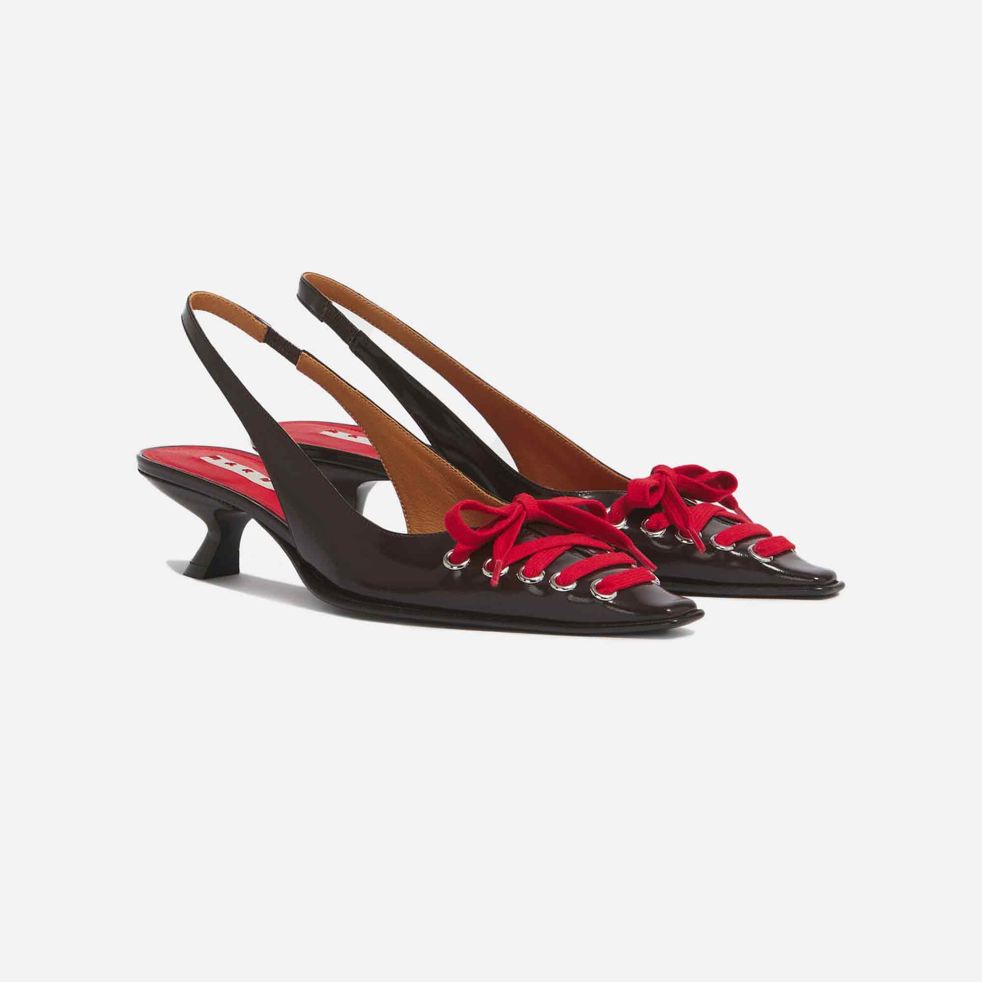 Kat Slingback Deep Brown
