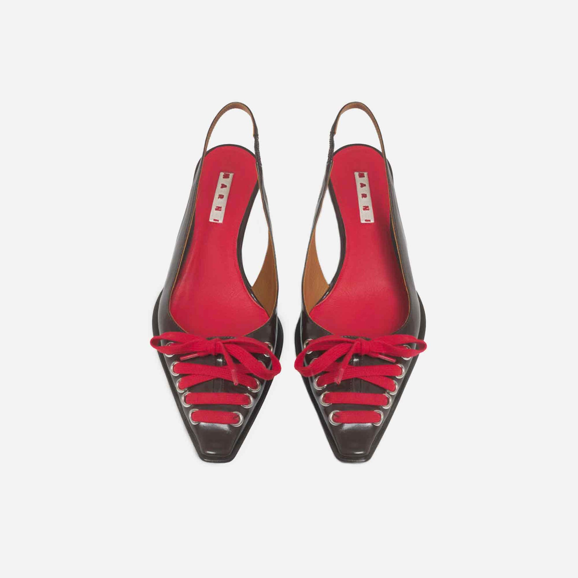 Kat Slingback Deep Brown
