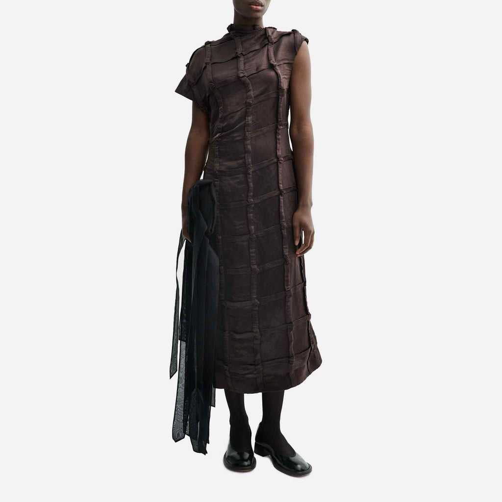 Delyna-Atelier Dress Dark Brown