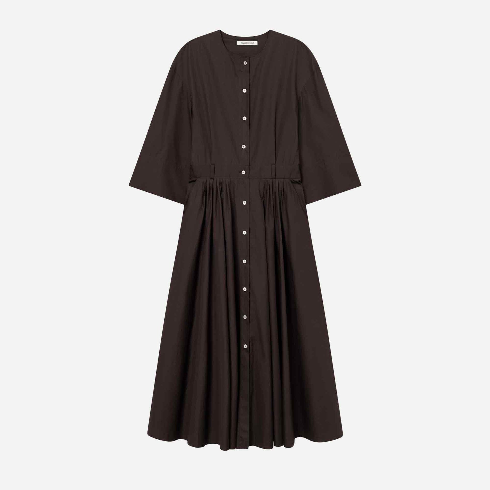 Denilla Poplin Dress After Dark