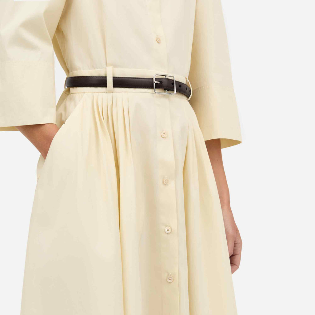 Denilla Poplin Dress Chiffon