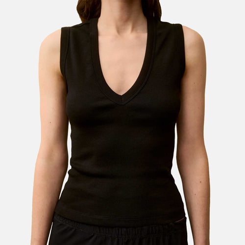 Dewi Tank Top Black