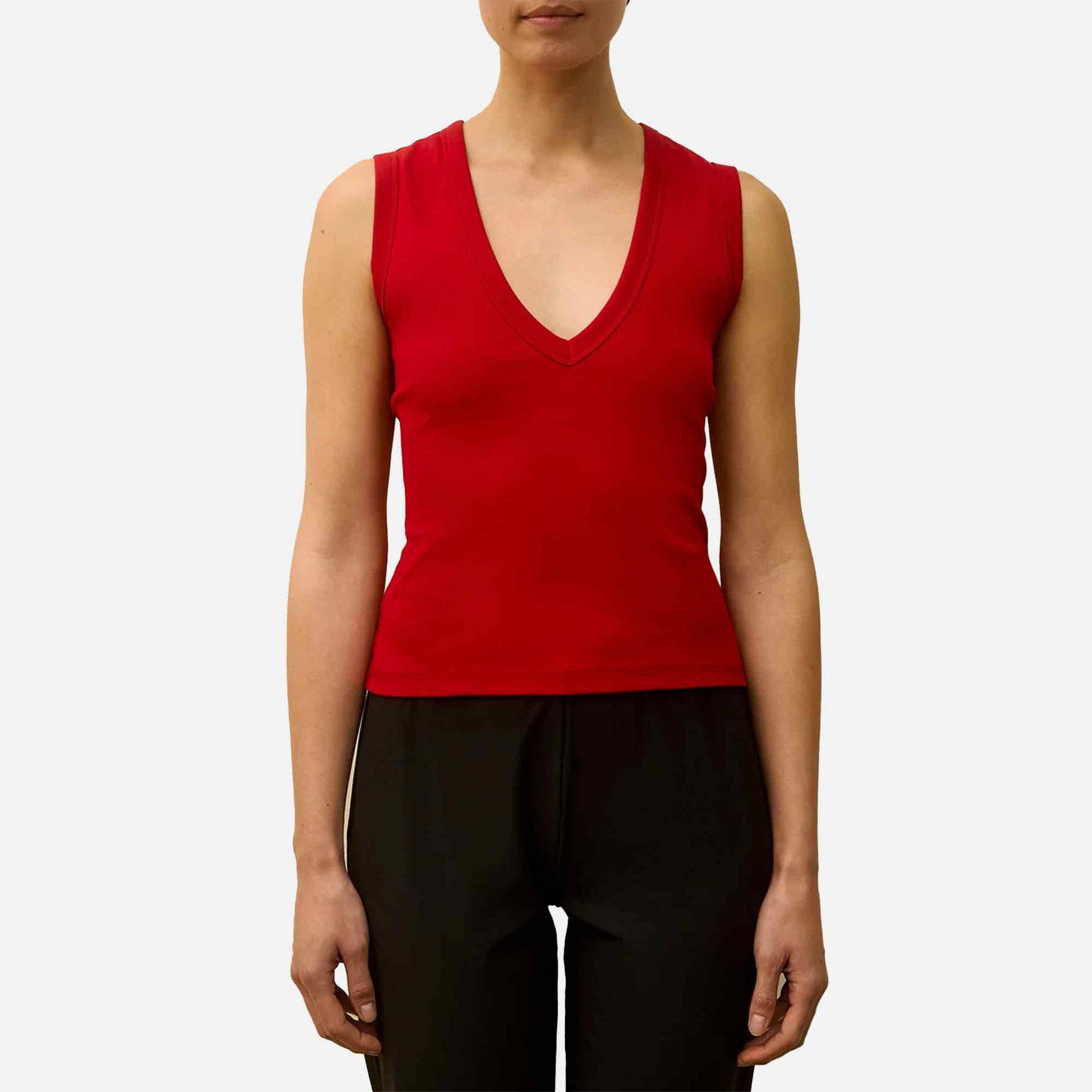 Dewi Tank Top Red
