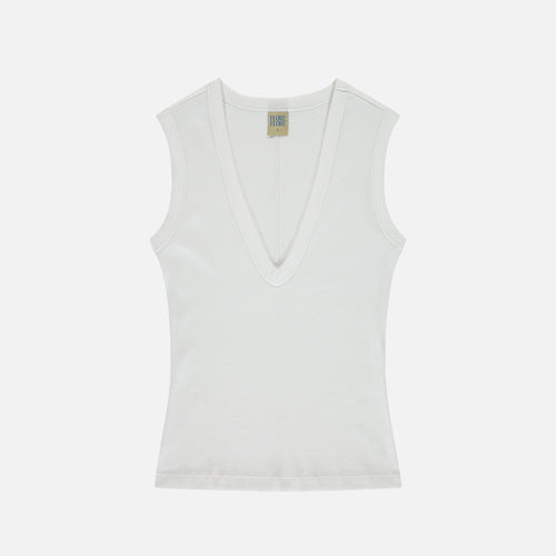 Dewi Tank Top White