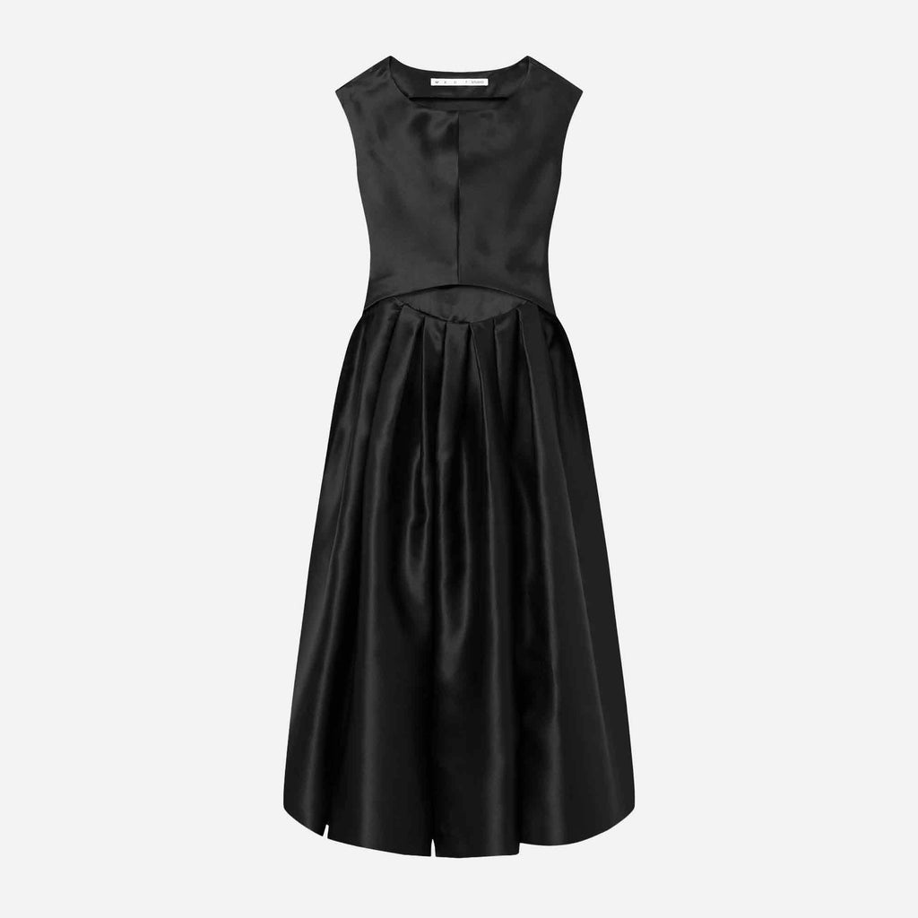 Dilia-Atelier Silk Dress Black