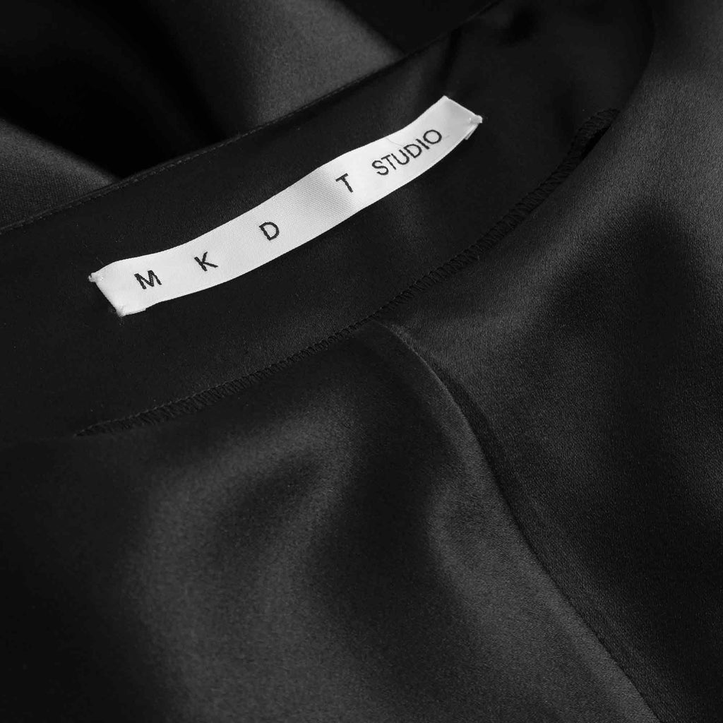 Dilia-Atelier Silk Dress Black