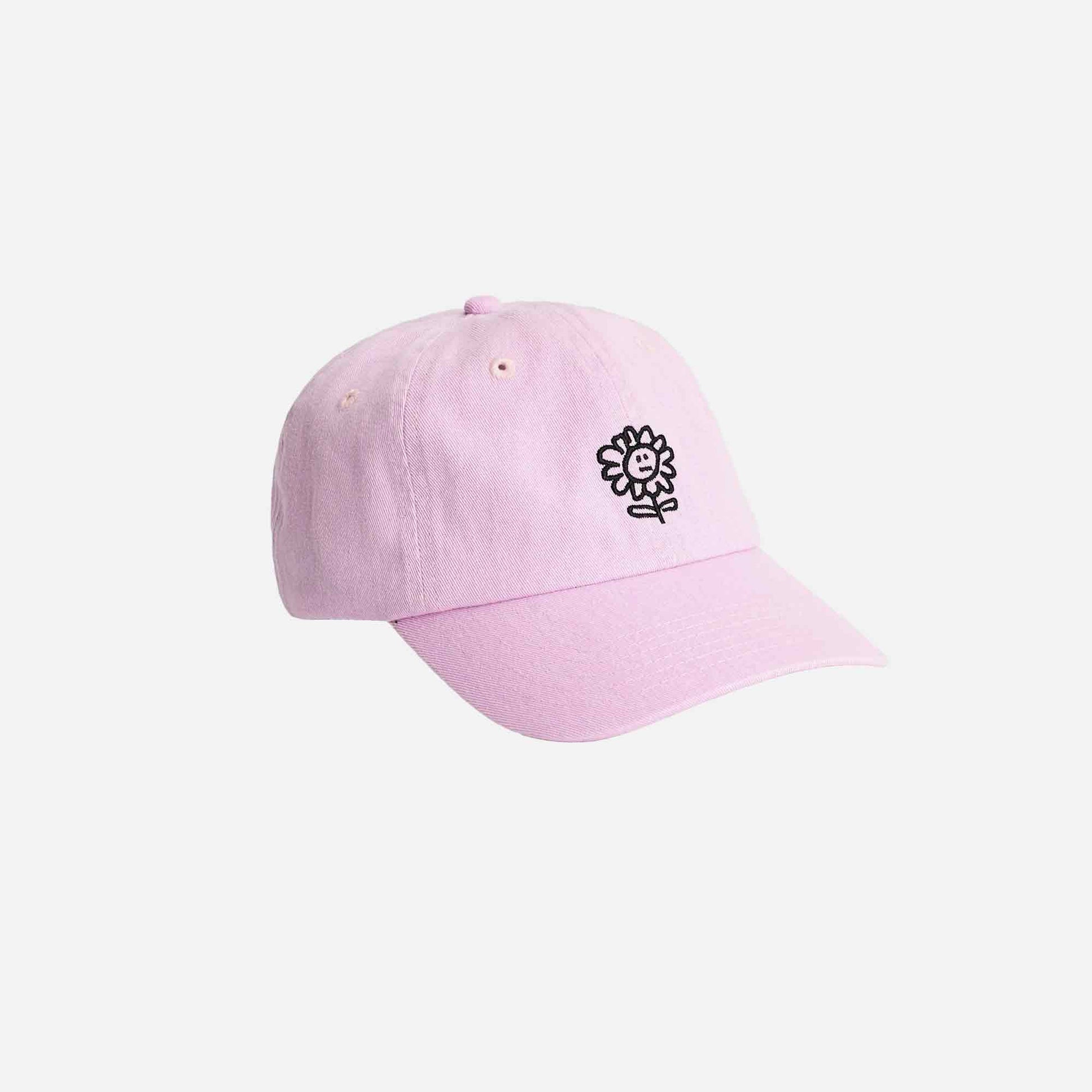 Distressed Dad Cap Pink