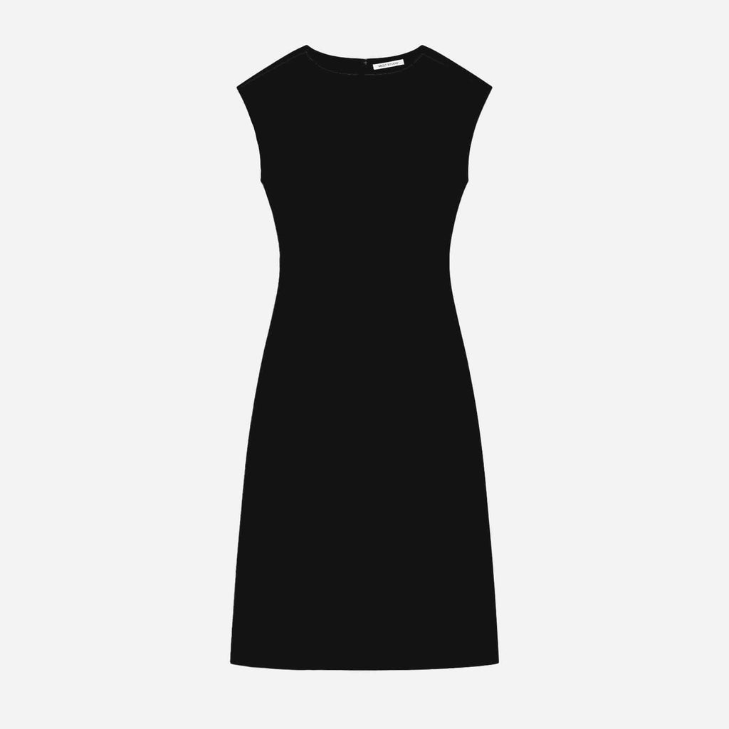 Dolly Crepe Georgette Dress Black