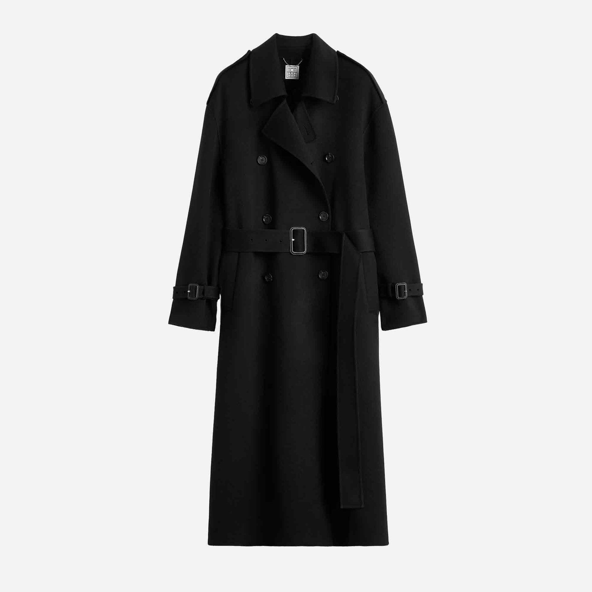 Doublé Winter Trench Black