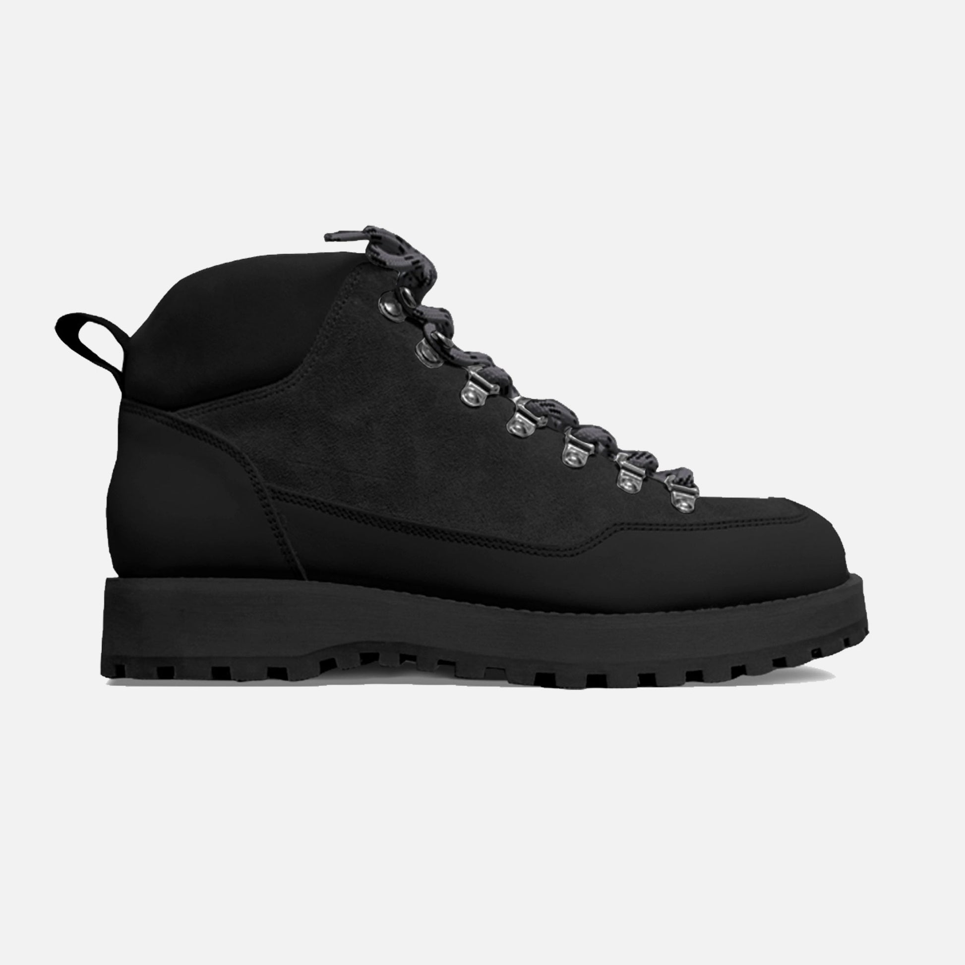 Dune Mid Boot Black Nubuck