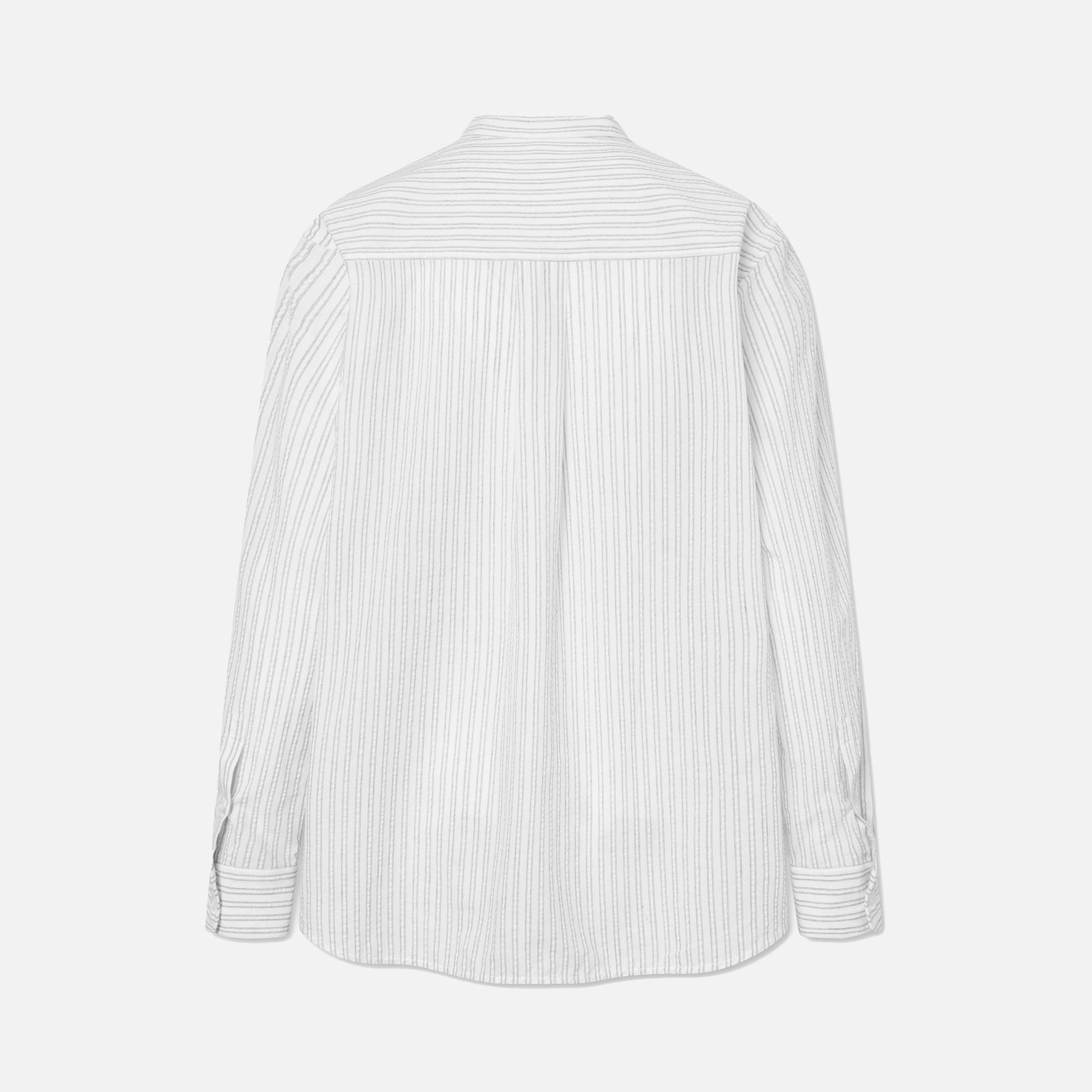 Edgar Shirt Black Stripe